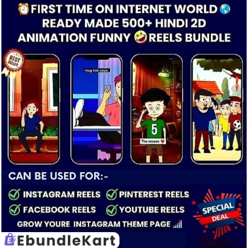2d animation reels bundle