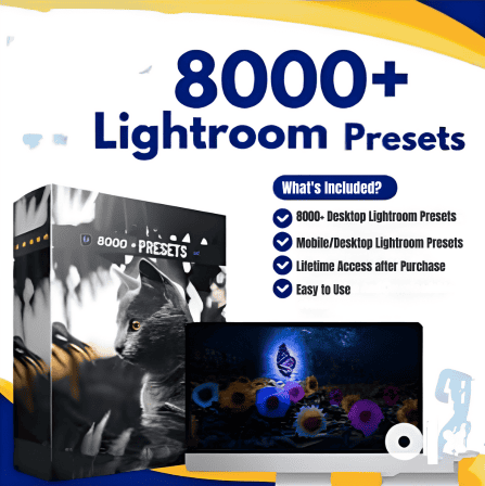 8000+ Lightroom Presets Collection, Lightroom Mobile & Desktop Presets, Photographer Presets